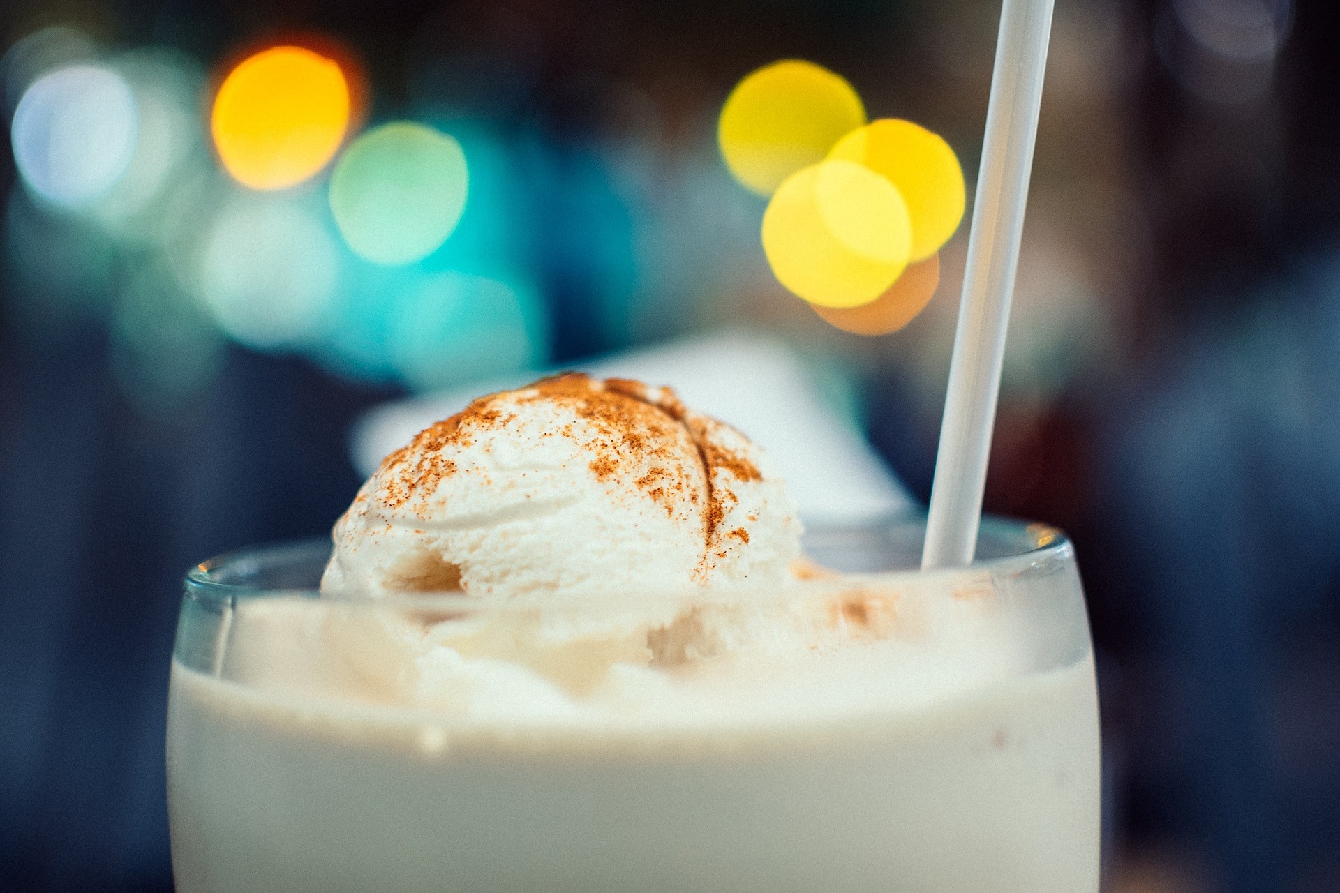 A delicious vanilla milkshake with added flavor.